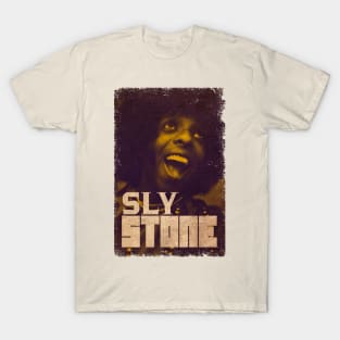 Sly stone retro 80s T-Shirt